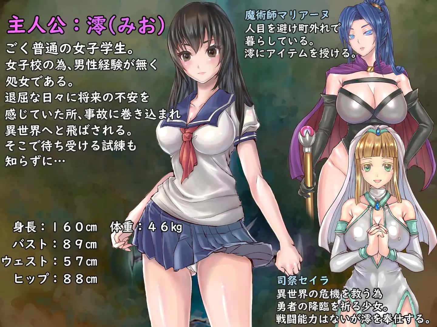 扶他制服少女RPG 来自异世界的侵略者封面